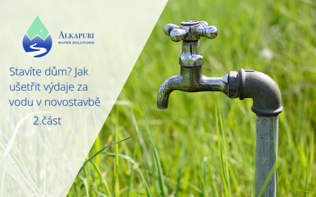 Dešťová voda recyklace Drop2Drink   alkapuri.cz